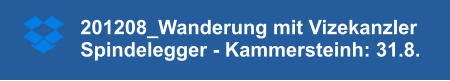 201208_Wanderung mit Vizekanzler  Spindelegger - Kammersteinh: 31.8.
