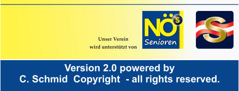 Version 2.0 powered by  C. Schmid  Copyright  - all rights reserved. Unser Verein  wird unterst�tzt von